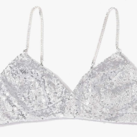 Sequin Bra Top - Picture 3 of 9